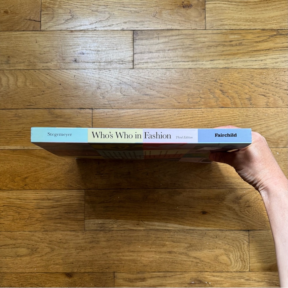 Who’s Who in Fashion, 3rd Edition by Anne Stegemeyer book (O/S)